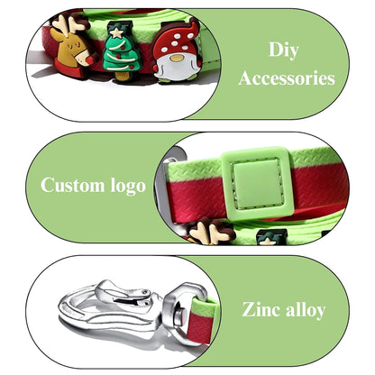 DIY Pet Leash Set - Dual-Color Embossed with 12 Accessories - Purrfect Pet Haven