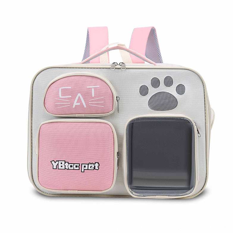 Pet Messenger Bag Carrier - Portable Shoulder Bag for Cats Dogs - Purrfect Pet Haven