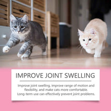 Cat Joint Health Support Tablets, Glucosamine Joint Supplement For All Breeds & Sizes Cats, 80 Count Joint Care Chewable Tablets To Relieve Joint Discomfort