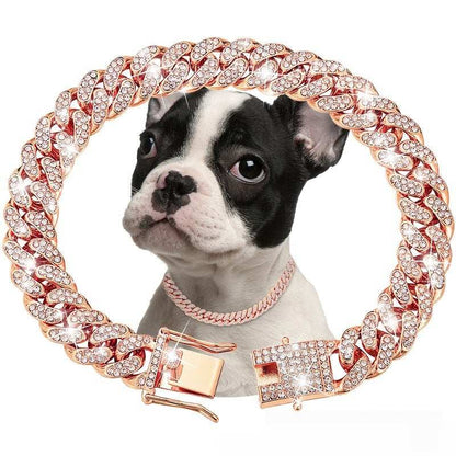 Stylish Cuban Link Chain for Small, Medium, and Large Dogs and Cats | Purrfect Pet Haven