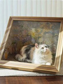 Cat Scratcher Nest - Unique Artistic Frame Look