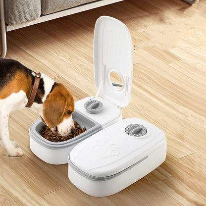 Automatic Pet Feeder Smart Food Dispenser For Cats Dogs Timer Stainless Steel Bowl Auto Dog Cat Pet Feeding Pets Supplies - Purrfect Pet Haven