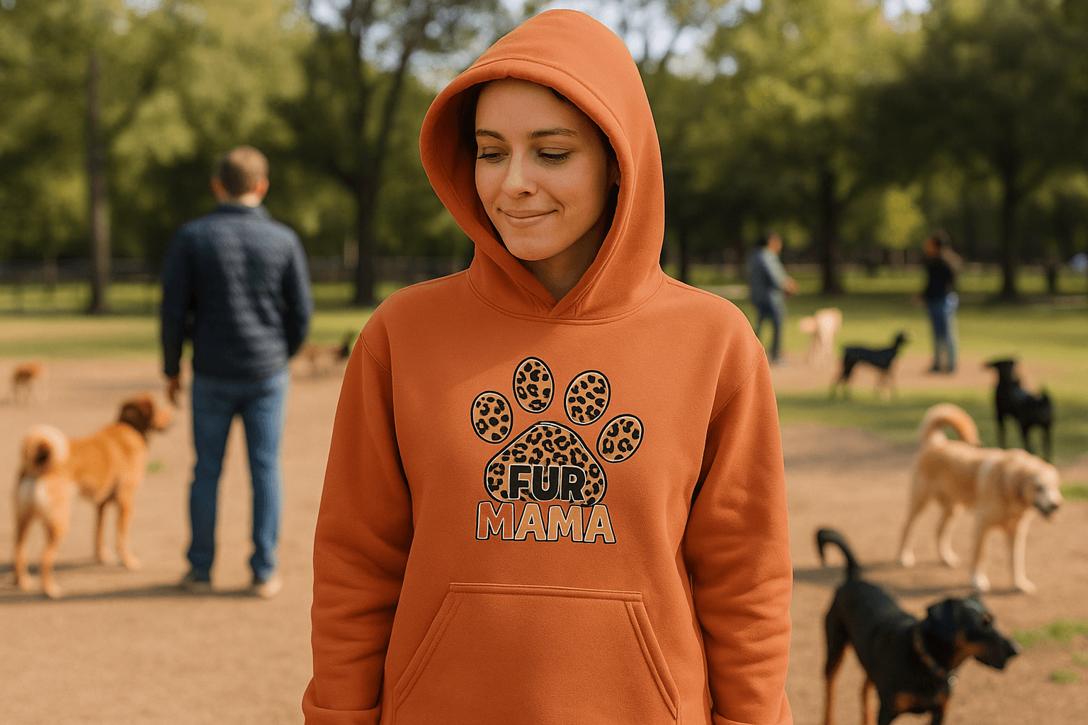 Fur Mama Hoodie Sweatshirt - Pet Lover Style - Purrfect Pet Haven