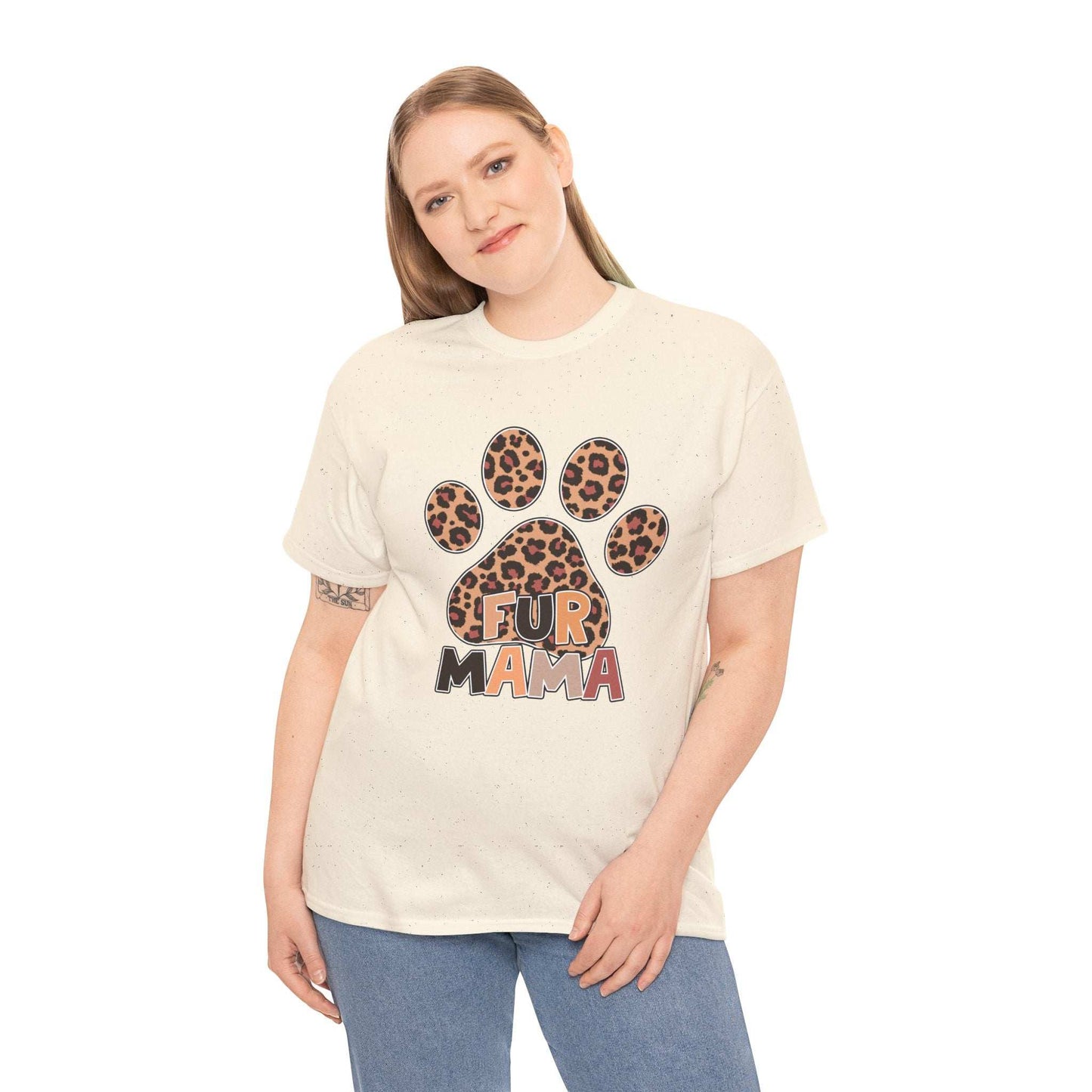 Fur Mama Pet Lover Tee - Heavy Cotton T-Shirt - Purrfect Pet Haven