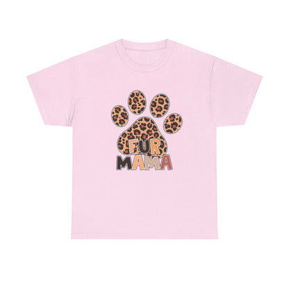 Fur Mama Pet Lover Tee - Heavy Cotton T-Shirt - Purrfect Pet Haven