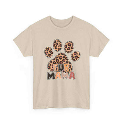 Fur Mama Pet Lover Tee - Heavy Cotton T-Shirt - Purrfect Pet Haven