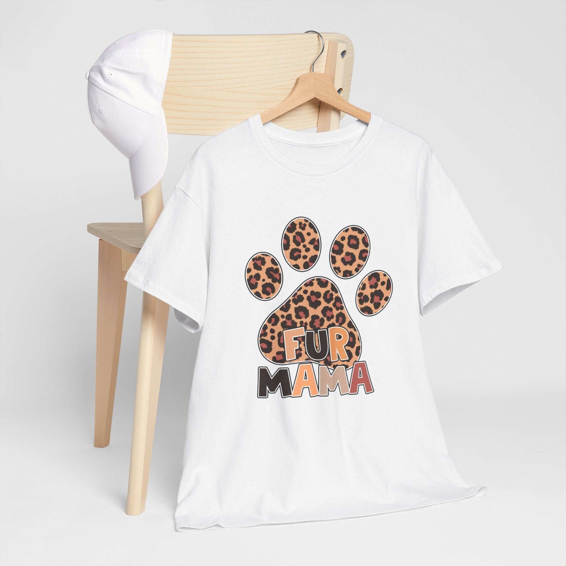 Fur Mama Pet Lover Tee - Heavy Cotton T-Shirt - Purrfect Pet Haven