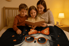 Halloween Ghost Blanket - Cute Spooky Fall Throw Microfiber - Purrfect Pet Haven