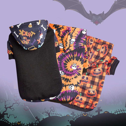 Halloween Pumpkin Pet Hoodie - Adorable Costume Accessory - Purrfect Pet Haven