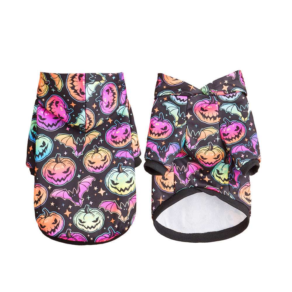 Halloween Pumpkin Pet Hoodie - Adorable Costume Accessory - Purrfect Pet Haven