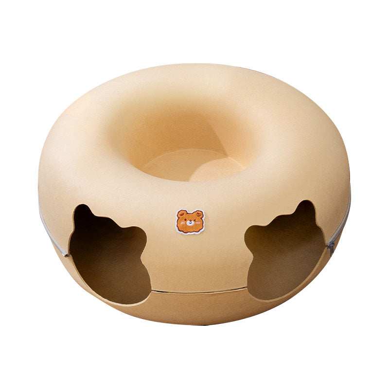 Multi Cat Nest with Hide and Seek Tunnel - Purrfect Pet Haven