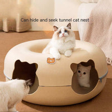 Multi Cat Nest with Hide and Seek Tunnel - Purrfect Pet Haven