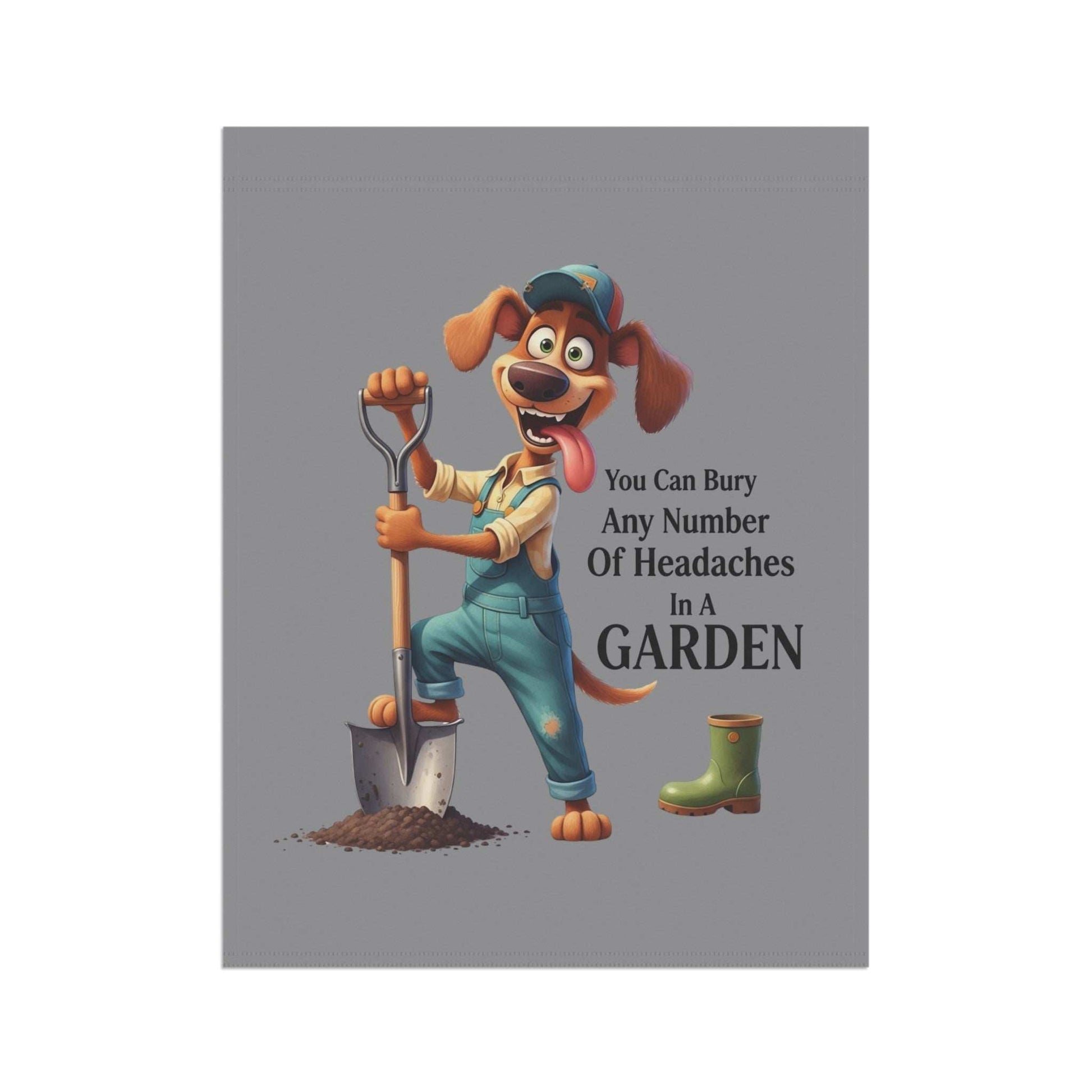Fun Dog Garden Decor Banner - Dog Theme House Flag - Purrfect Pet Haven