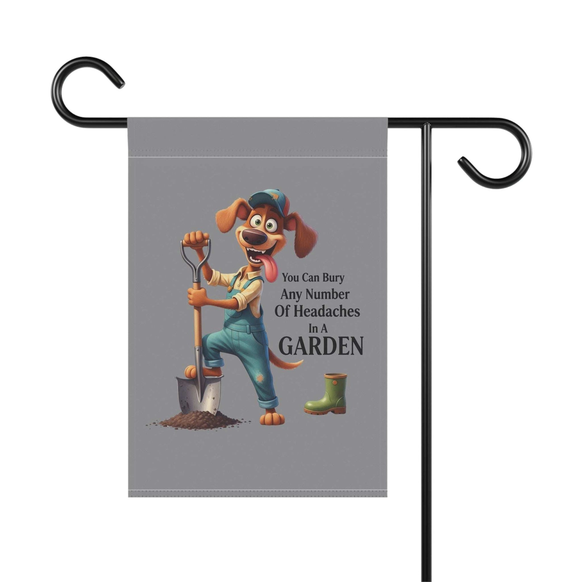 Fun Dog Garden Decor Banner - Dog Theme House Flag - Purrfect Pet Haven