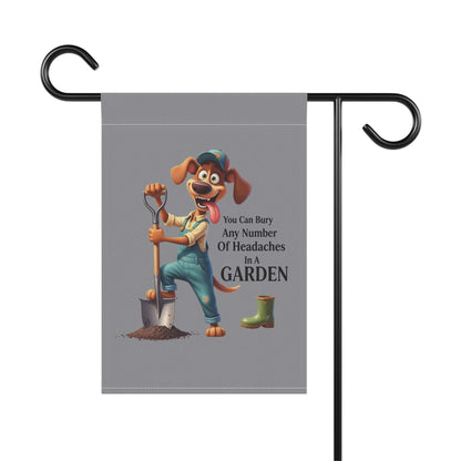 Fun Dog Garden Decor Banner - Dog Theme House Flag - Purrfect Pet Haven