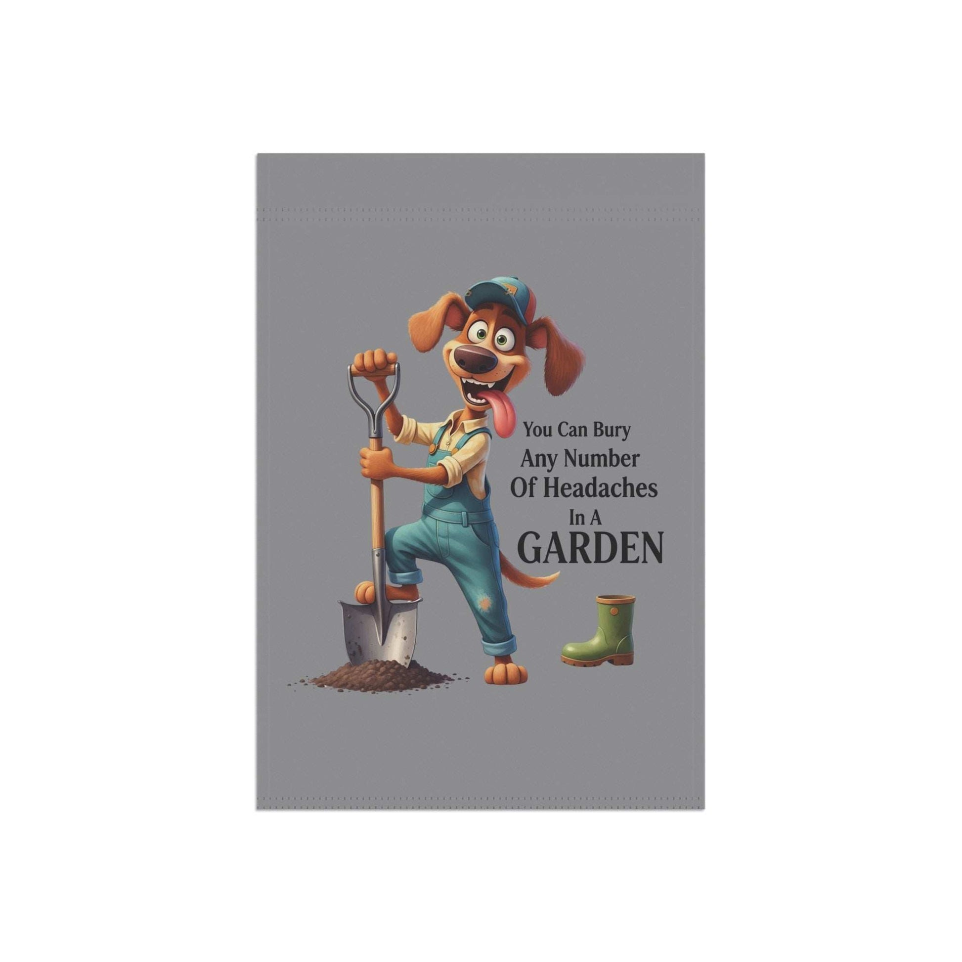Fun Dog Garden Decor Banner - Dog Theme House Flag - Purrfect Pet Haven