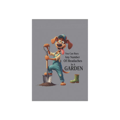 Fun Dog Garden Decor Banner - Dog Theme House Flag - Purrfect Pet Haven