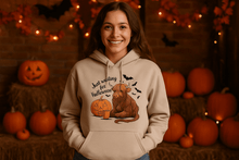 Waiting for Halloween Highland Cow Hoodie Sweatshirt - Purrfect Pet Haven