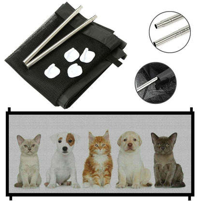 Magic Pet Safety Gate - Portable Mesh Fence for Dogs, Cats & Babies - Purrfect Pet Haven