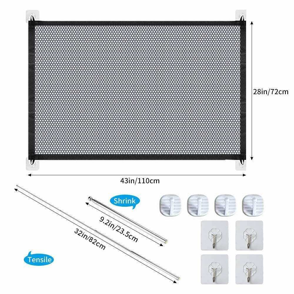 Magic Pet Safety Gate - Portable Mesh Fence for Dogs, Cats & Babies - Purrfect Pet Haven