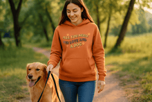 Love and a Dog Hoodie Sweatshirt - Dog Lover Style - Purrfect Pet Haven