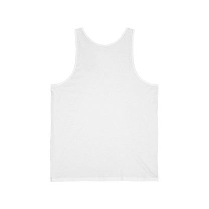 Plain white tank top by Printify with a soft fabric perfect for casual wear Love Has Four Paws