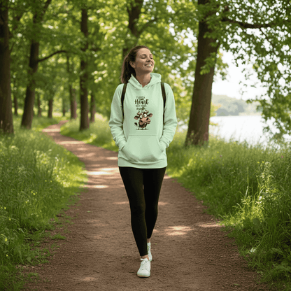 Funny Cow Hoodie - Good Heart But This Mouth Sweatshirt - Purrfect Pet Haven