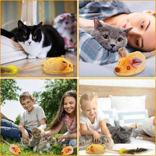 Interactive Rechargeable Mouse Cat Toy with LED Lights - Purrfect Pet Haven