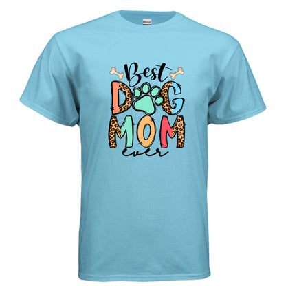 Best Dog Mom Ever Pet T-shirt - Premium Dog Lover Tee for Proud Pet Parents - Purrfect Pet Haven