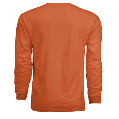 Read More Books Cute Ghost Orange Long Sleeve Shirt - Bookworm Halloween Tee - Purrfect Pet Haven