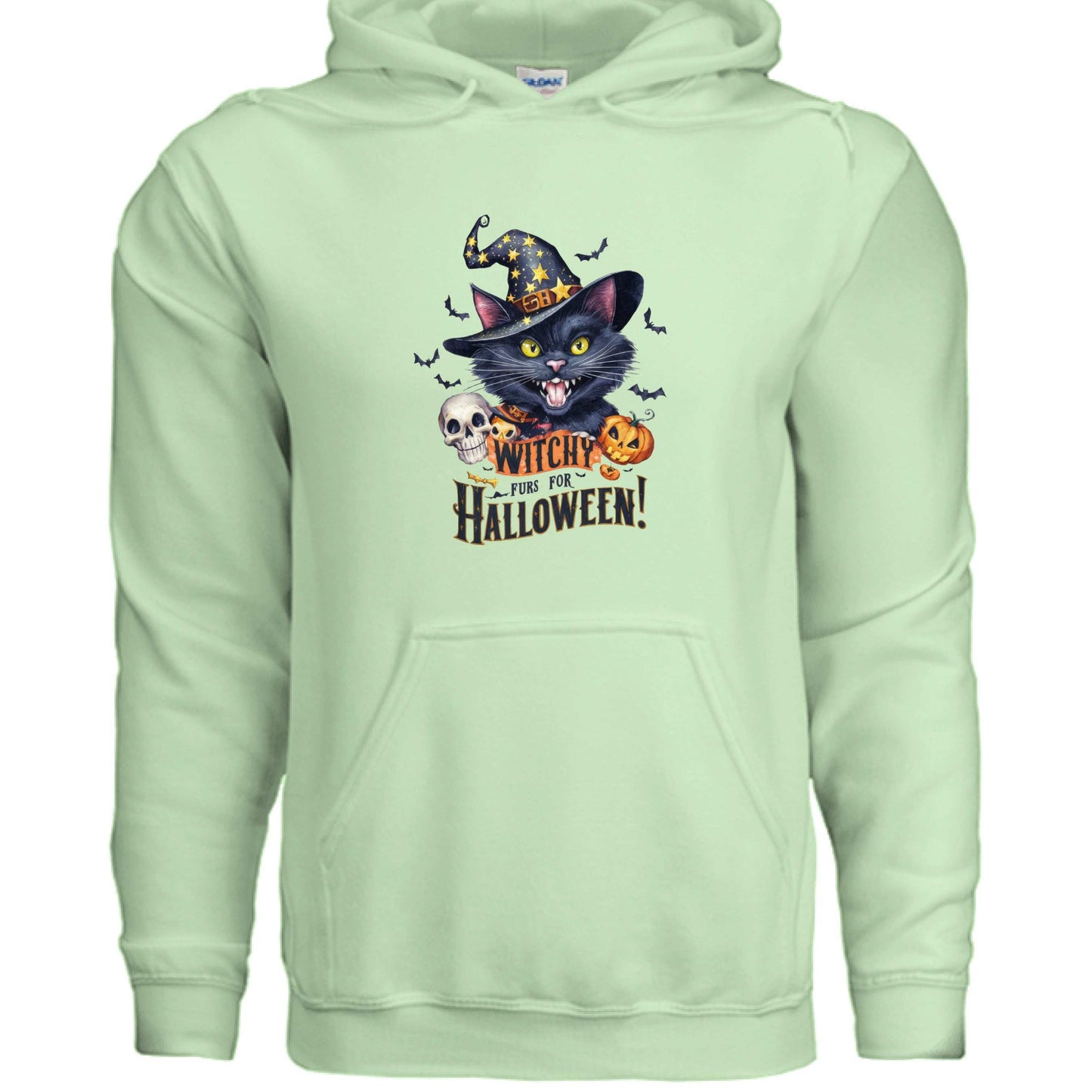 Witchy Halloween Hoodie - Mystical Spooky Season Sweatshirt for Witches - Purrfect Pet Haven