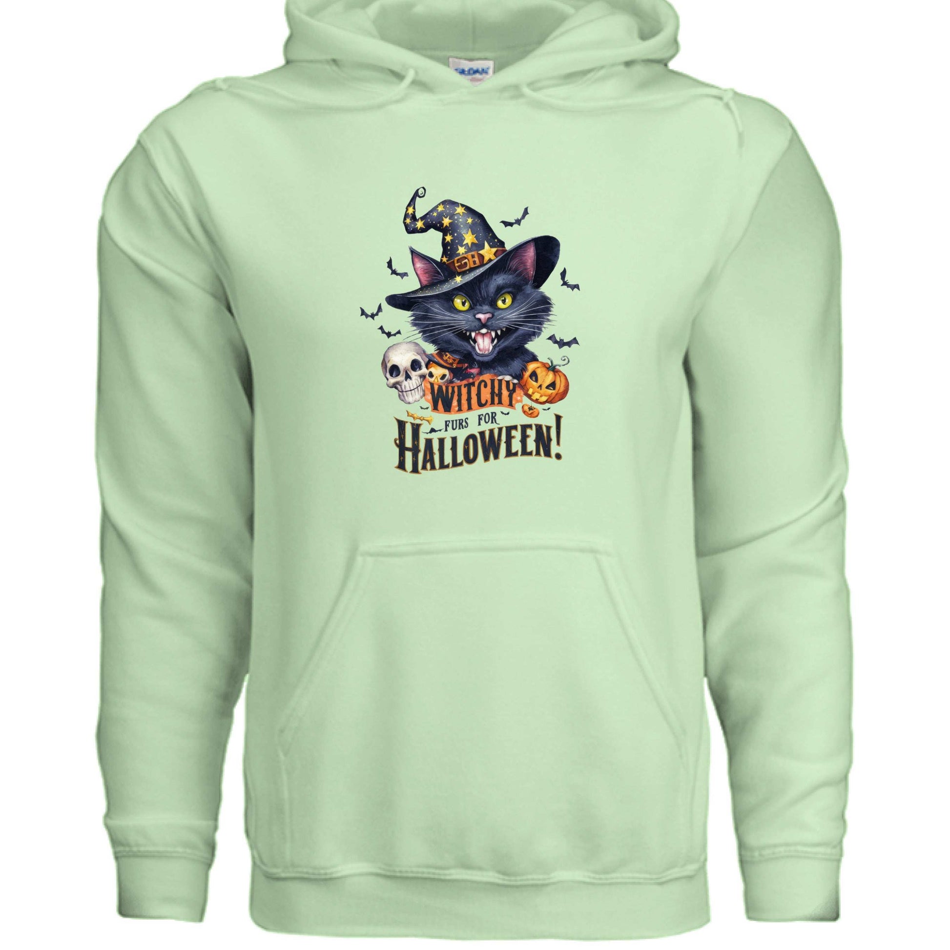 Witchy Halloween Hoodie - Mystical Spooky Season Sweatshirt for Witches - Purrfect Pet Haven
