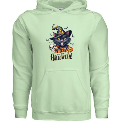 Witchy Halloween Hoodie - Mystical Spooky Season Sweatshirt for Witches - Purrfect Pet Haven