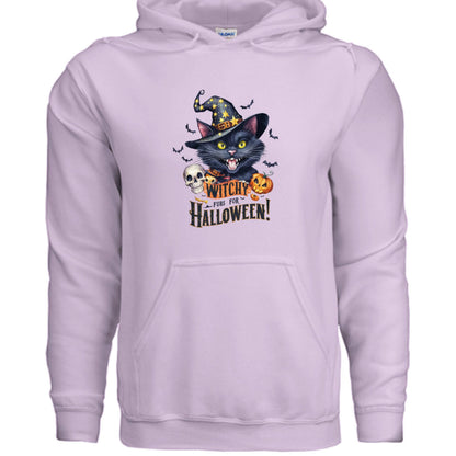 Witchy Halloween Hoodie - Mystical Spooky Season Sweatshirt for Witches - Purrfect Pet Haven