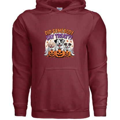 Did You Say Treat Hoodie - Funny Dog Lover Pet Parent Sweatshirt - Purrfect Pet Haven