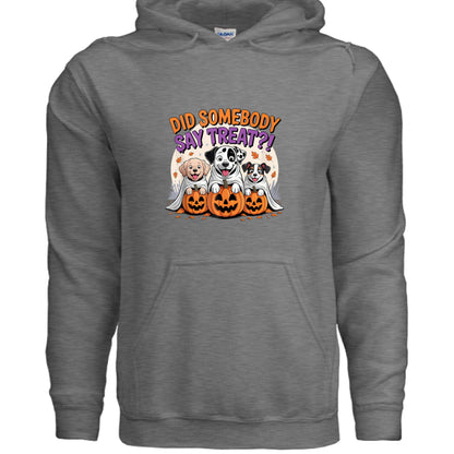 Did You Say Treat Hoodie - Funny Dog Lover Pet Parent Sweatshirt - Purrfect Pet Haven