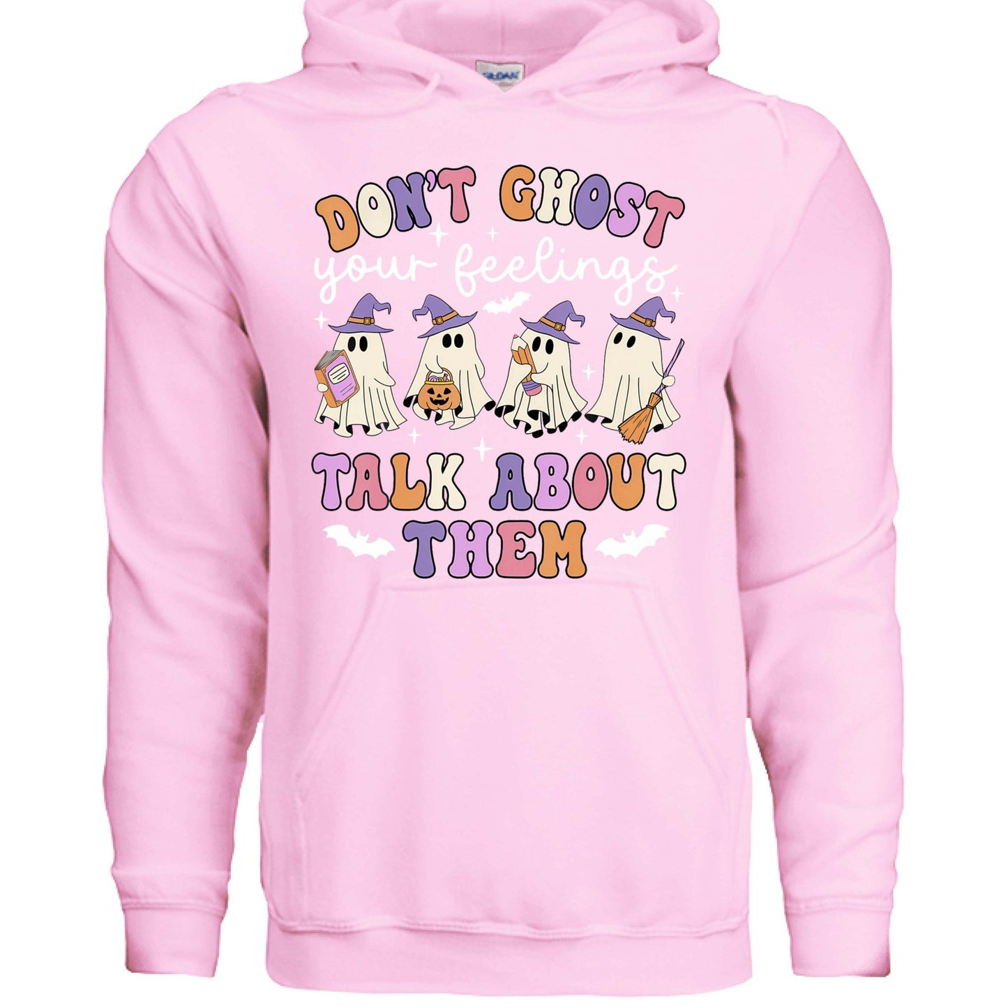 Don't Ghost Feelings Talk About Them Sweatshirt - Mental Health Awareness Hoodie - Purrfect Pet Haven