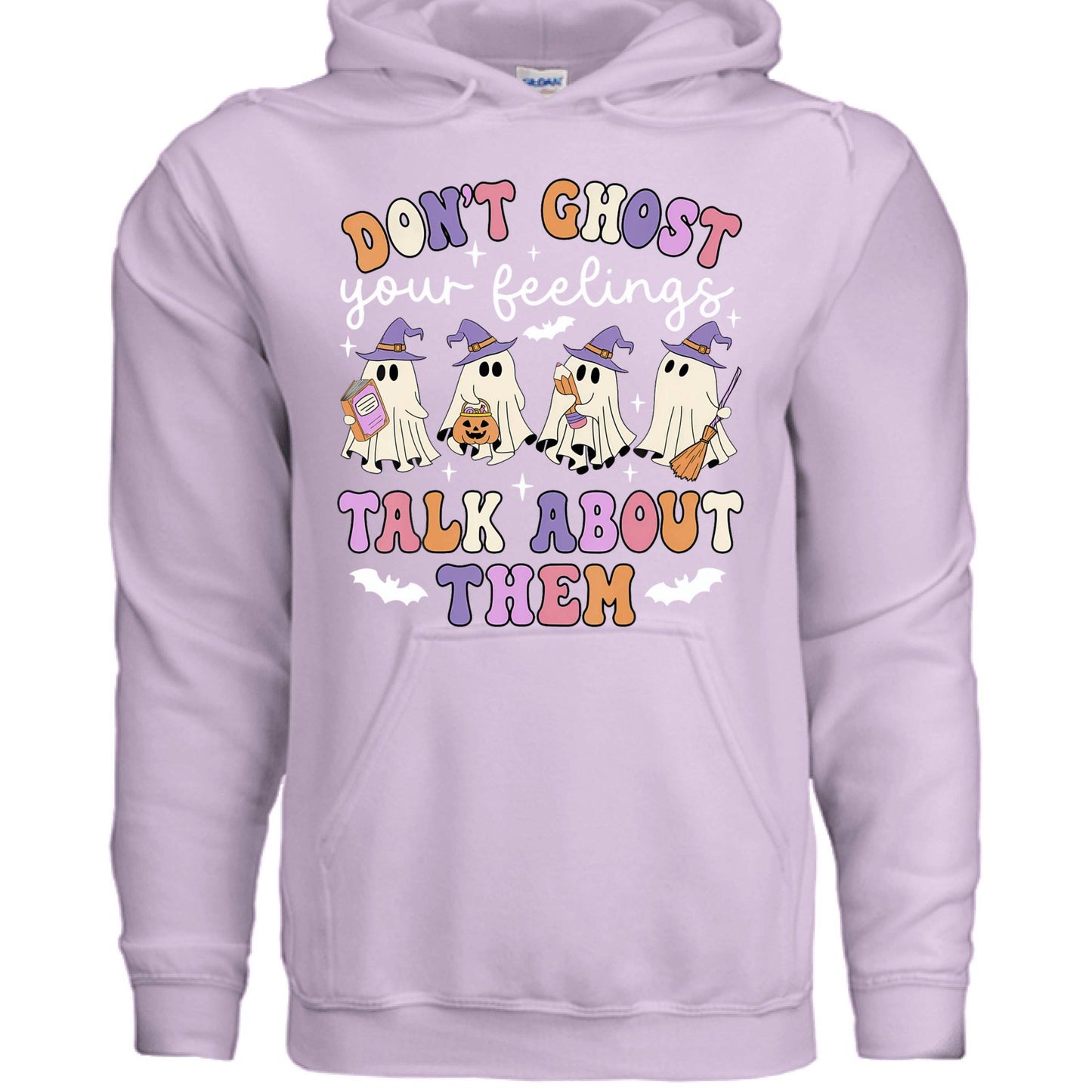 Don't Ghost Feelings Talk About Them Sweatshirt - Mental Health Awareness Hoodie - Purrfect Pet Haven