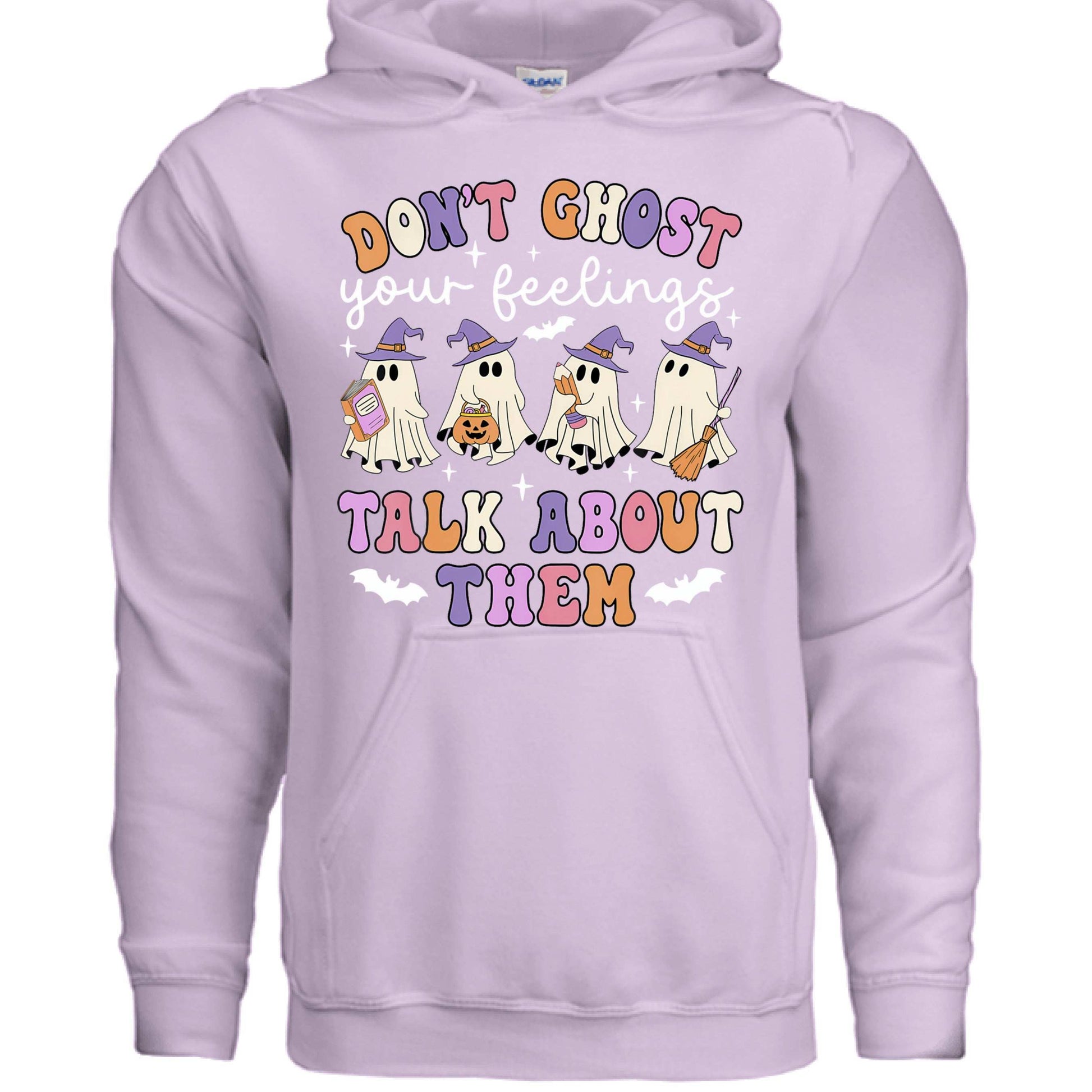 Don't Ghost Feelings Talk About Them Sweatshirt - Mental Health Awareness Hoodie - Purrfect Pet Haven