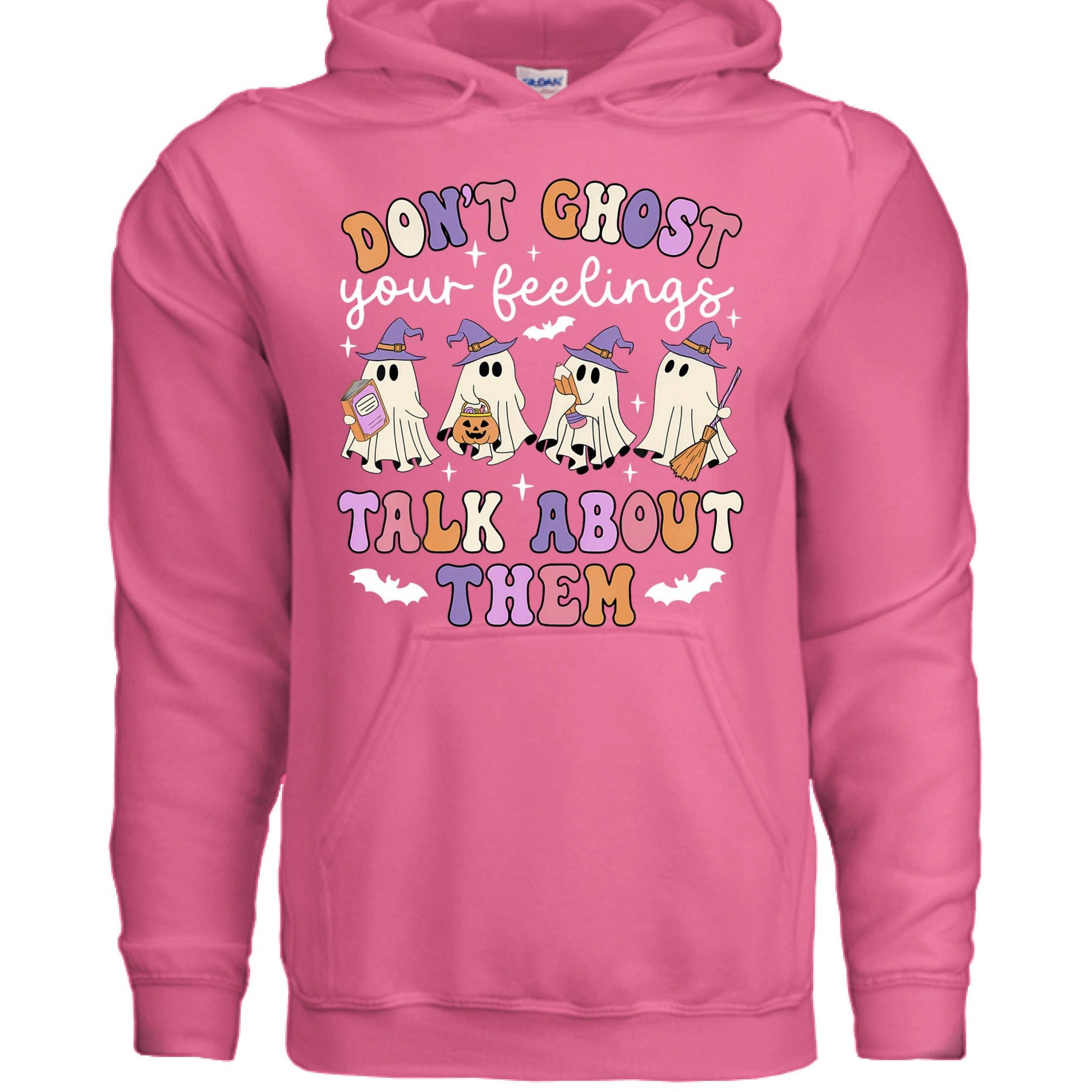 Don't Ghost Feelings Talk About Them Sweatshirt - Mental Health Awareness Hoodie - Purrfect Pet Haven