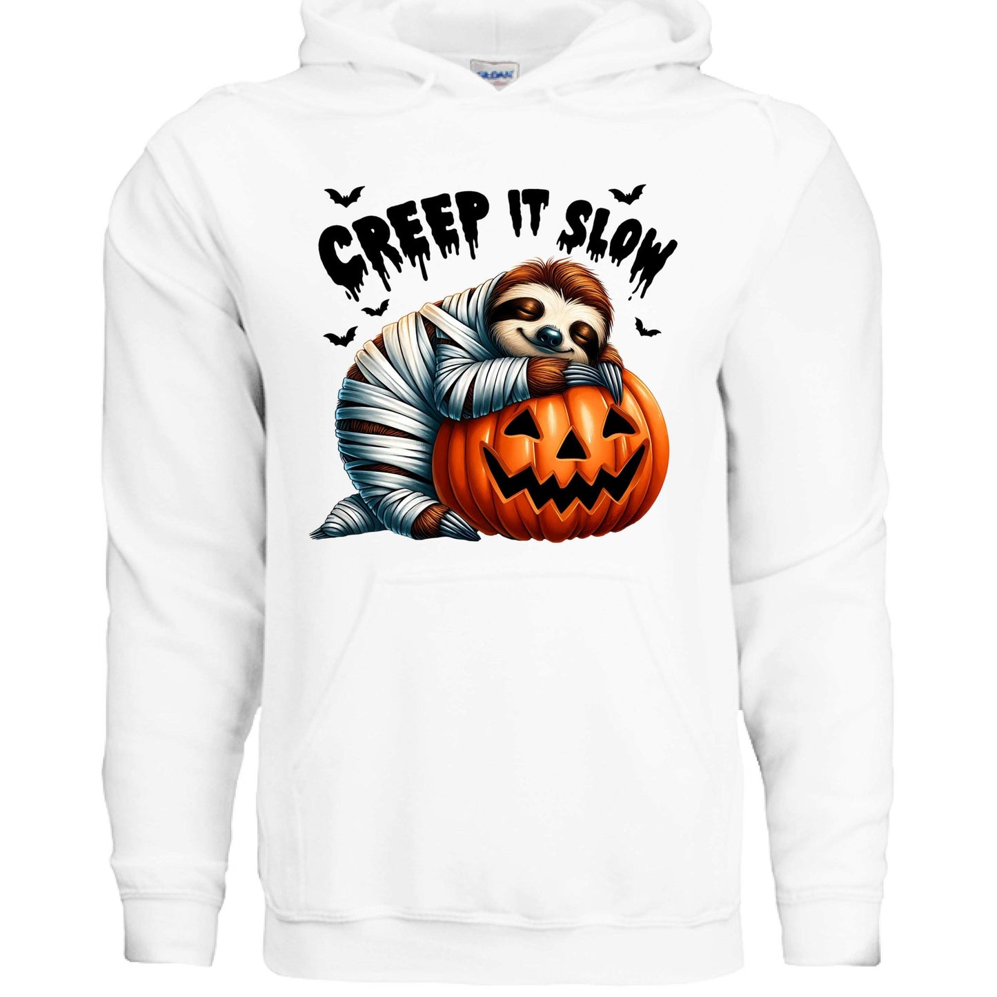 Cute Sloth Pumpkin Halloween Hoodie - Cozy Fall Sweatshirt - Purrfect Pet Haven