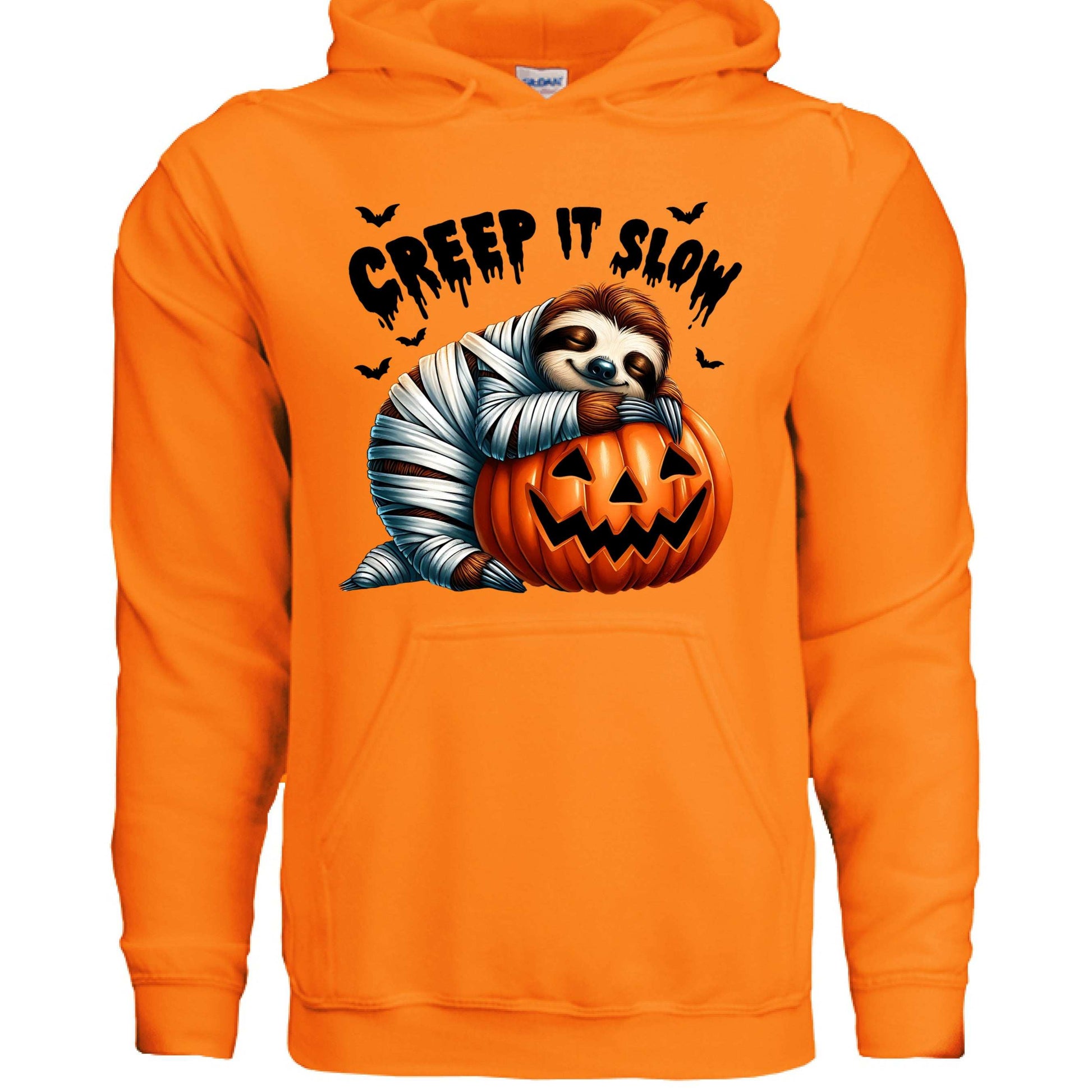 Cute Sloth Pumpkin Halloween Hoodie - Cozy Fall Sweatshirt - Purrfect Pet Haven