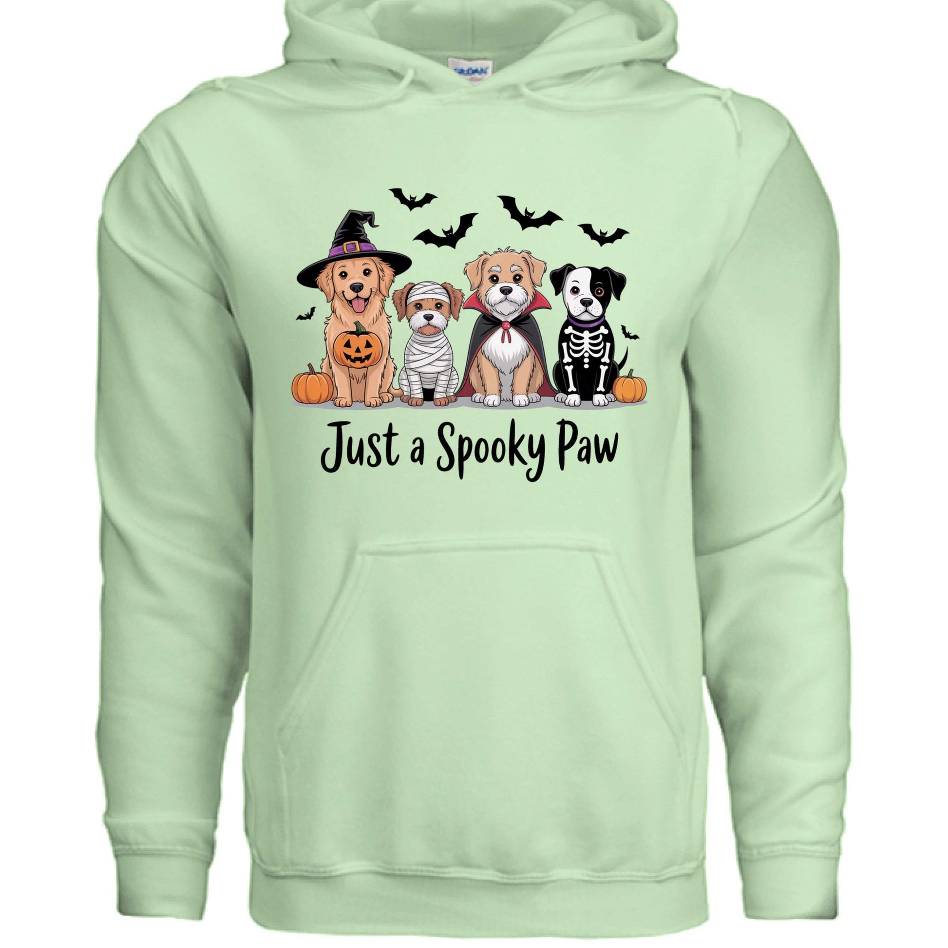 Halloween Just A Spooky Paw Hoodie Sweatshirt - Purrfect Pet Haven