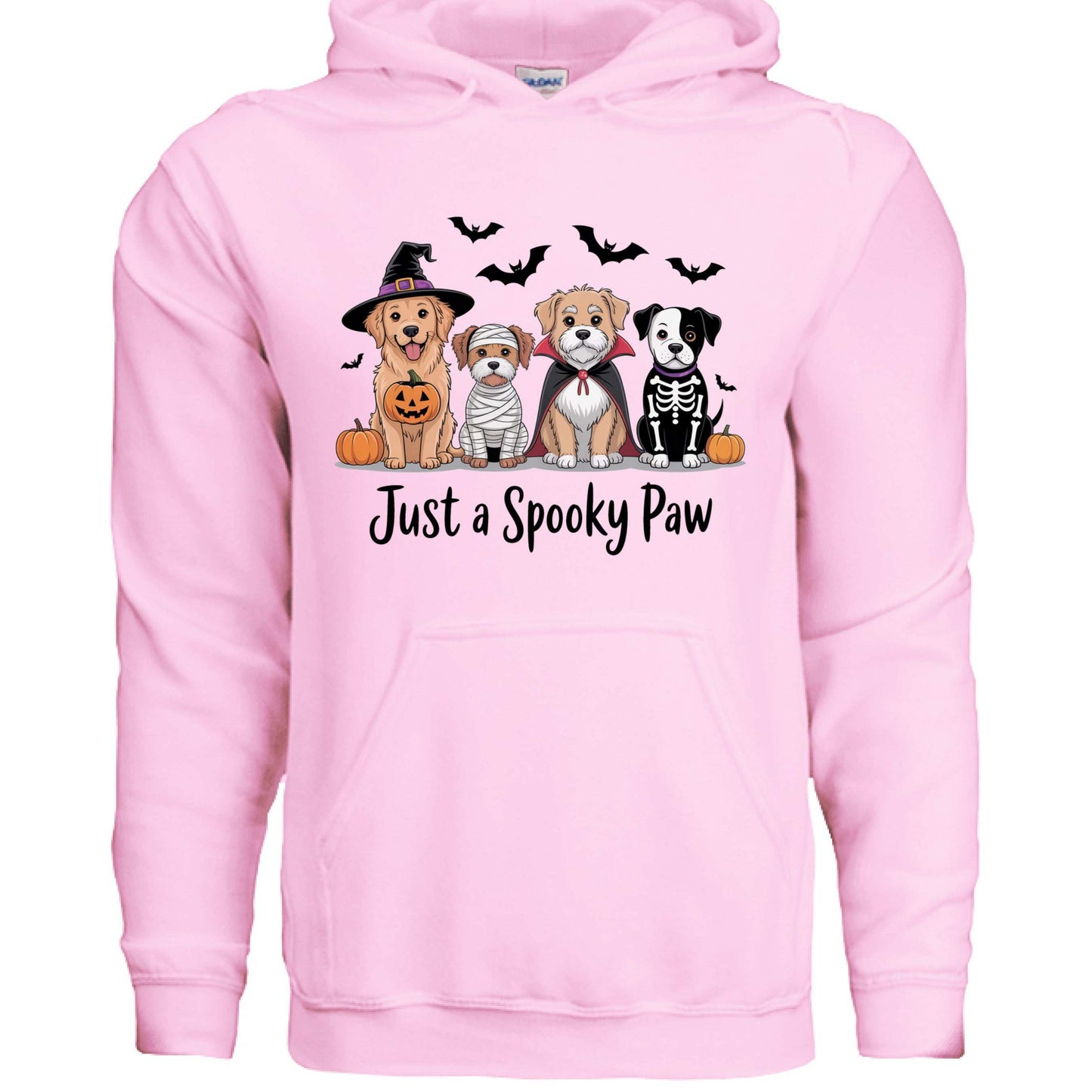 Halloween Just A Spooky Paw Hoodie Sweatshirt - Purrfect Pet Haven