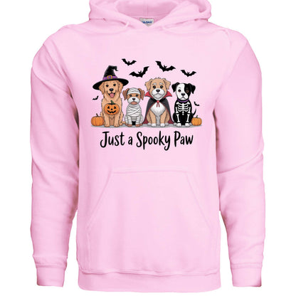 Halloween Just A Spooky Paw Hoodie Sweatshirt - Purrfect Pet Haven