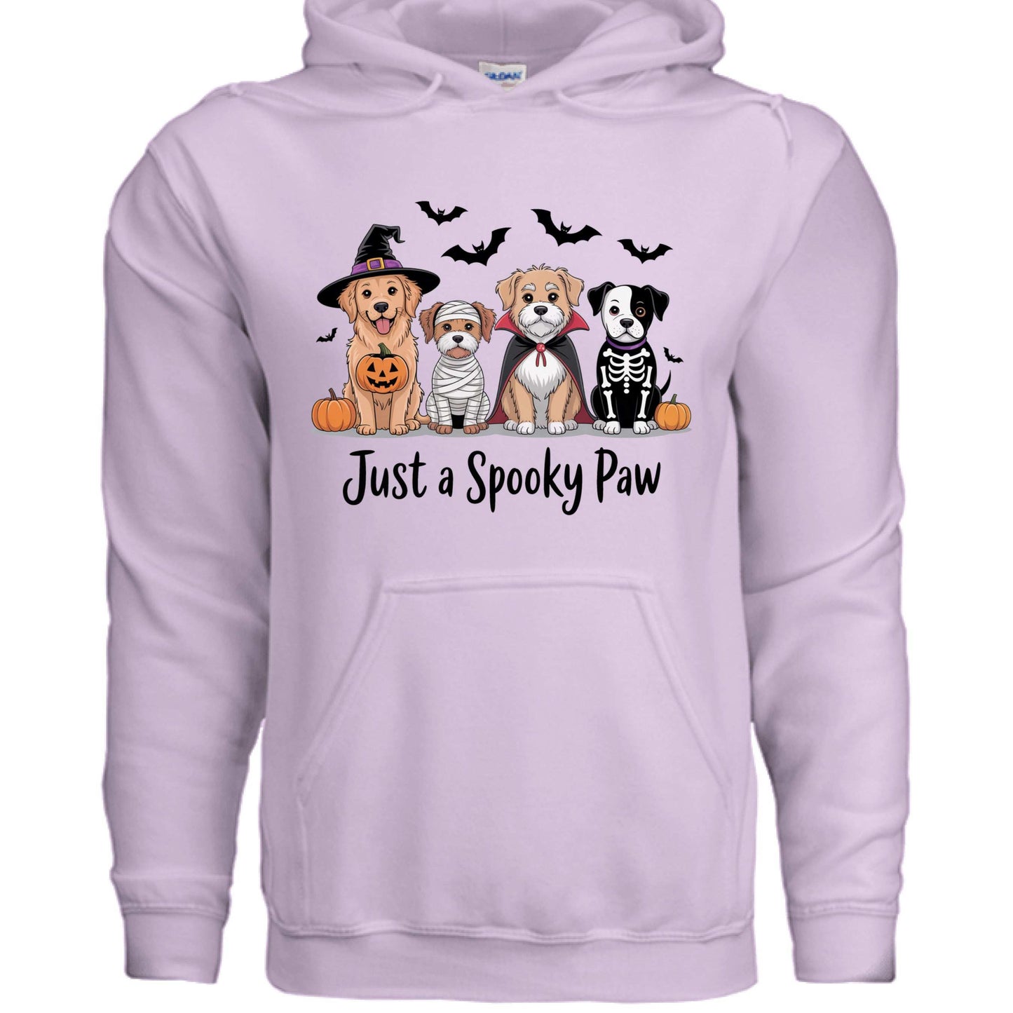 Halloween Just A Spooky Paw Hoodie Sweatshirt - Purrfect Pet Haven