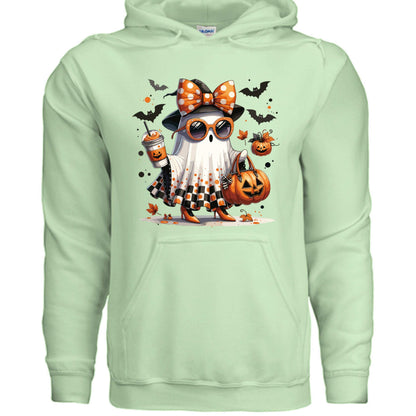 Cute Ghost Halloween Hoodie - Trick or Treat Sweatshirt - Purrfect Pet Haven