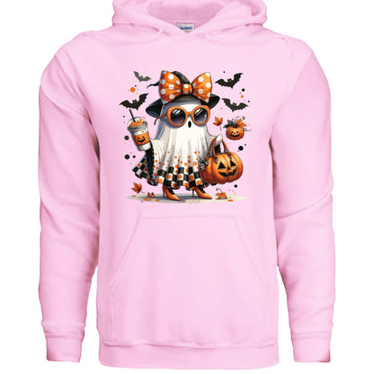 Cute Ghost Halloween Hoodie - Trick or Treat Sweatshirt - Purrfect Pet Haven