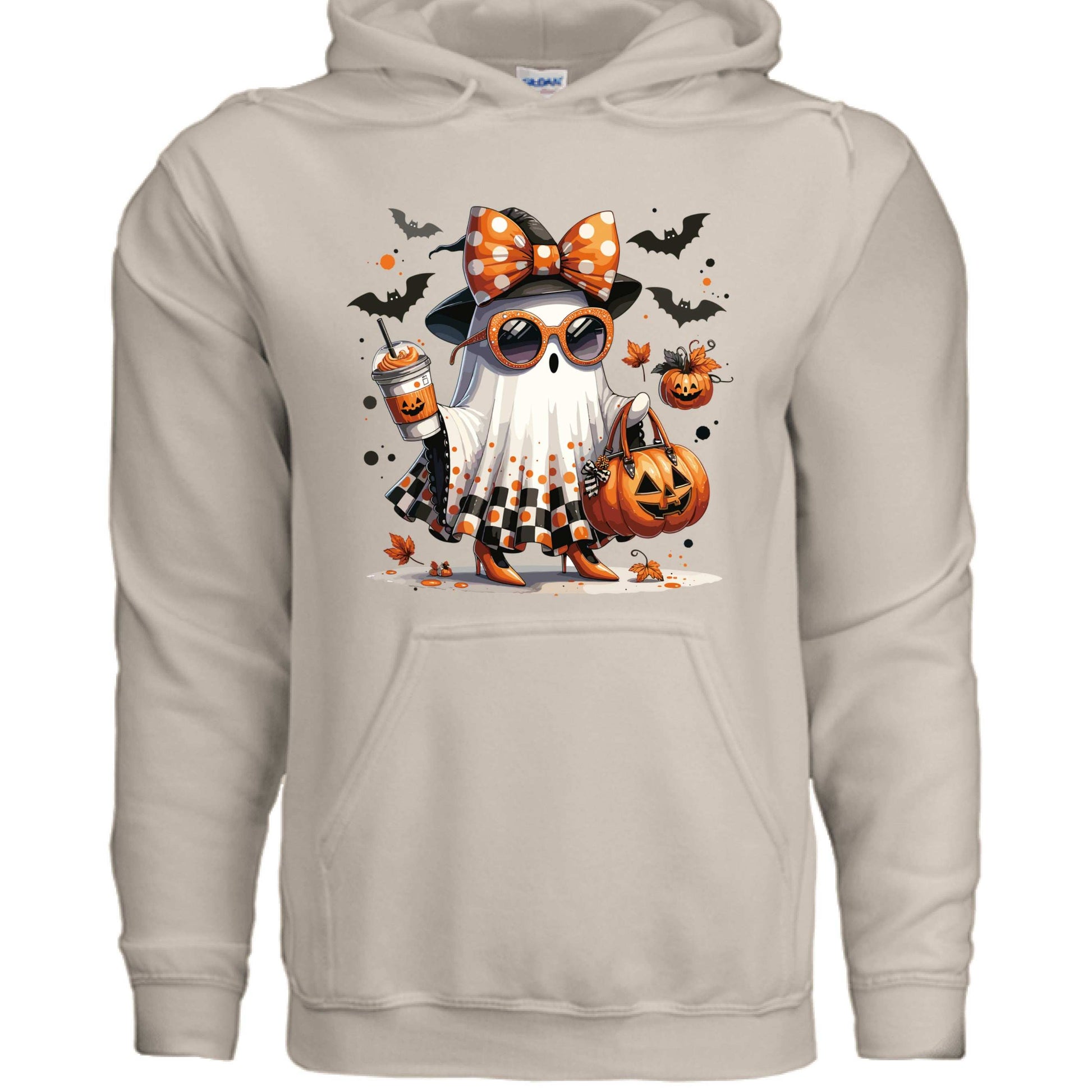 Cute Ghost Halloween Hoodie - Trick or Treat Sweatshirt - Purrfect Pet Haven