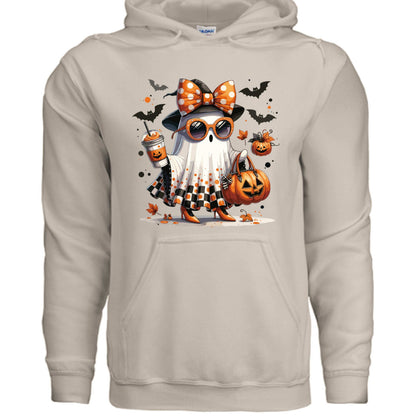 Cute Ghost Halloween Hoodie - Trick or Treat Sweatshirt - Purrfect Pet Haven